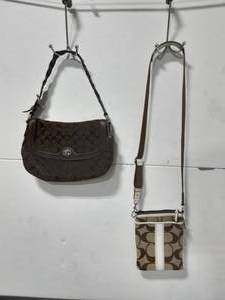 COACH Signature Purse & Crossbody Purse