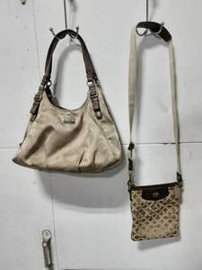 COACH Signature Crossbody Purse & Handbag