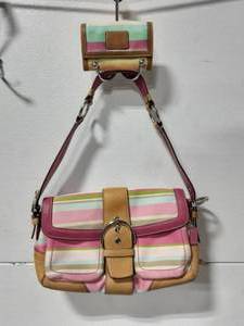 COACH Handbag With Matching Wallet