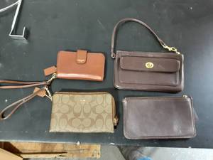 4-COACH Wristlets