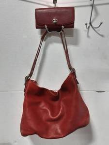 COACH Leather Purse With Wallet