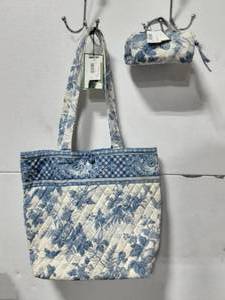 New Vera Bradley Tote & Jewelry Case