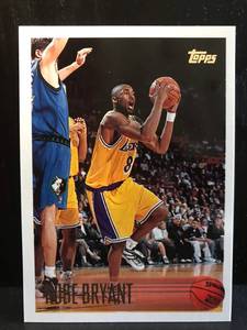 lot 1 image: Kobe Bryant RC 1996 Topps