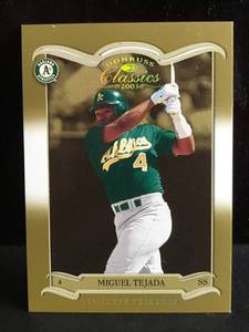lot 15 image: Miguel Tejada 005100 2003 Donruss Classics