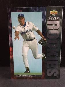lot 17 image: Alex Rodriguez 1994 UD RC