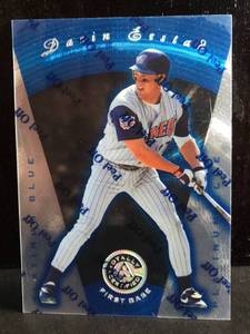 lot 43 image: Darin Erstad 17091999 Pinnacle Platinum Blue