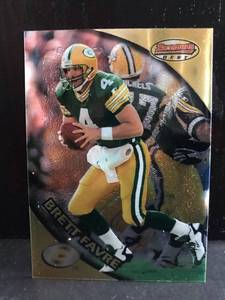 lot 45 image: Brett Favre 1997 Bowmans Best BBP6