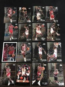 lot 53 image: 16 Different Michael Jordan Cards