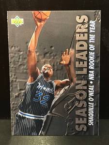 lot 64 image: Shaquille ONeal 1993 Upper Deck Rookie of the Year Card