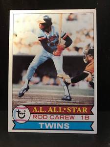 lot 70 image: Rod Carew 1979 Topps