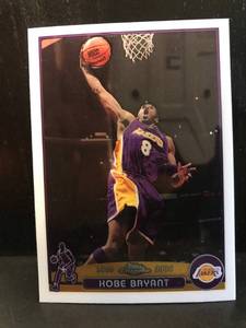 lot 73 image: Kobe Bryant 2004 Topps Chrome