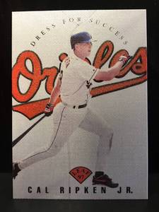 lot 76 image: Cal Ripken Jr 1997 Leaf Dress For Success 153500