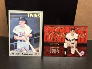 lot 83 image: 2 Different Harmon Killebrew Cards
