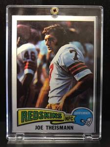 lot 87 image: Joe Theismann 1975 Topps RC