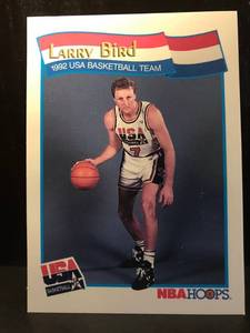 lot 89 image: Larry Bird 1991 NBA Hoops