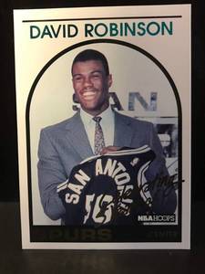 lot 93 image: David Robinson 1994 Skybox DR1