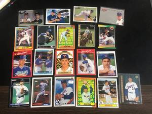 lot 107 image: 20 Different Nolan Ryan Cards
