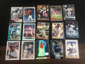 lot 111 image: 15 Different Ken Griffey Jr Cards