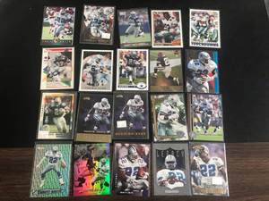 lot 114 image: 20 Different Emmitt Smith Cards