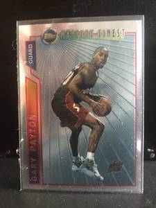 lot 130 image: Gary Payton 1996 Topps Mystery Finest