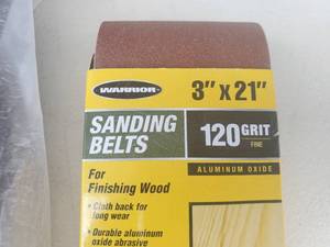 lot 6 image: (4) Brand New Sanding Belts Lot