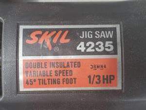 lot 8 image: SKIL Jig Saw Model 4235