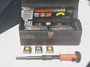 lot 15 image: Remington 479 Power Trigger Concrete, Steel or Masonry Fastner