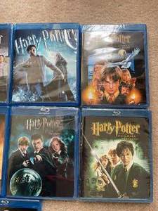 lot 97 image: Harry Potter & Lord of the Rings DVD Blue Ray DVDs