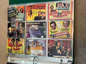 lot 132 image: Abbott and Costello Card Collection