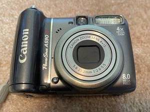 lot 135 image: Cannon Powershot A590 in Original Box & Sony Cybershot DSC-P71