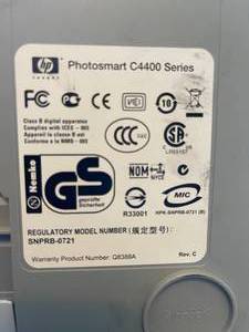 lot 158 image: HP Photosmart C4400 Printer