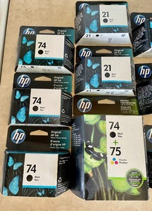 lot 172 image: Large Lot of HP Printer Ink