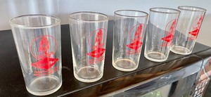 lot 167 image: Grain Belt Beer Glasses