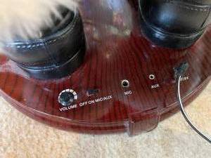 lot 319 image: Five Foot Electronic Santa