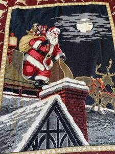 lot 330 image: Santa Chimney Throw