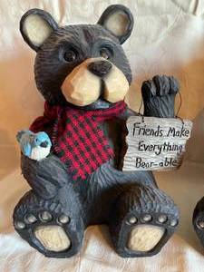 lot 336 image: 2 Fun Bear Figures