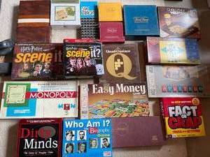 lot 394 image: Large Board Game Lot