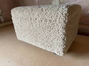 lot 410 image: Carpet Covered Rolling Storage Box