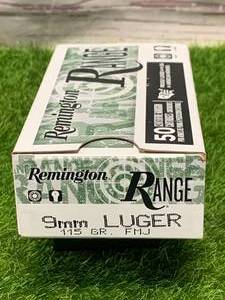 50 Rounds 9MM115GR Ammo Ammunition