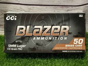 50 Rounds 9MM Ammo Ammunition