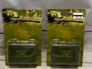 Lot of 2  5 Color Camo Facepaint