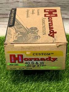 20 Rounds .40 S & W 180 GR Ammo Ammunition