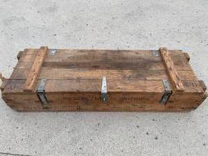 Vintage Wood Animal Box 9� X 14� X 42�