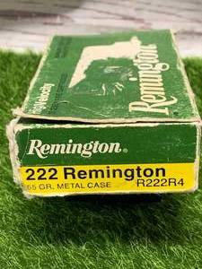 20 Rounds .222 Remington Ammo Ammunition