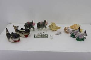 lot 43 image: Seashells, Elephants & Whales