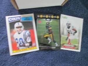 lot 27 image: Box of Football Rookie Cards...