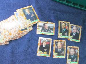 lot 34 image: 1991Topps Desert Storm Set...