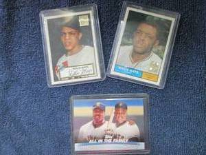 lot 74 image: Willie Mays Cards...