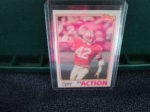 lot 98 image: 1982 Ronnie Lott Rookie Card...