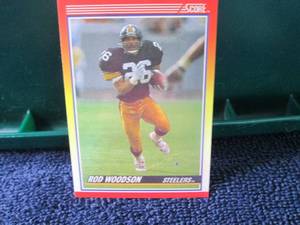 lot 99 image: 45 Rod Woodson Cards...